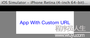 iOS App with Custom URL