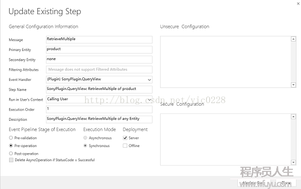 Dynamics 365Online  通过插件中的retrievemultiple消息来过滤产品视图