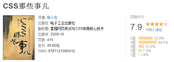 CSS那些事儿