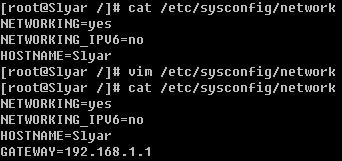 CentOS(RedHat)命令行永久修改IP地址、网关、DNS